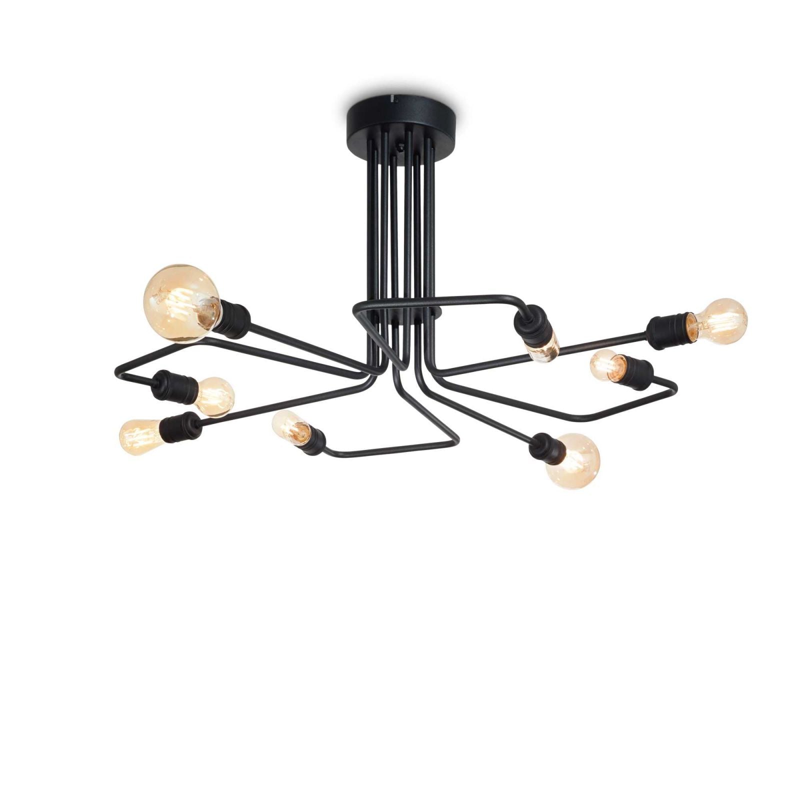 LAMPADA DA SOFFITTO TRIUMPH PL8 NERO