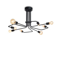 LAMPADA DA SOFFITTO TRIUMPH PL8 NERO