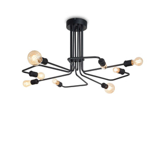 LAMPADA DA SOFFITTO TRIUMPH PL8 NERO