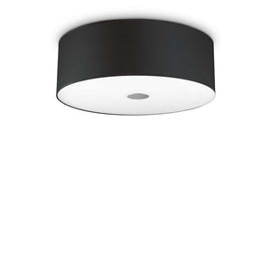 LAMPADA DA SOFFITTO WOODY PL4 NERO