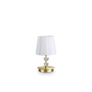 LAMPADA DA TAVOLO PEGASO TL1 SMALL OTTONE