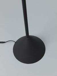 Lampada da Terra Ø40xH156 cm in Metallo Indi Nero