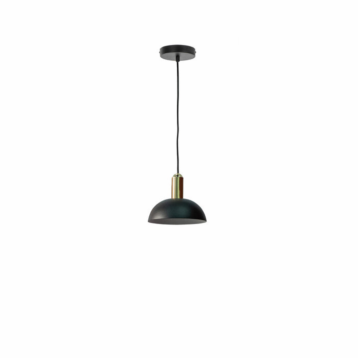 Lampada a Sospensione 20x20xH150 cm in Metallo Spica Nero