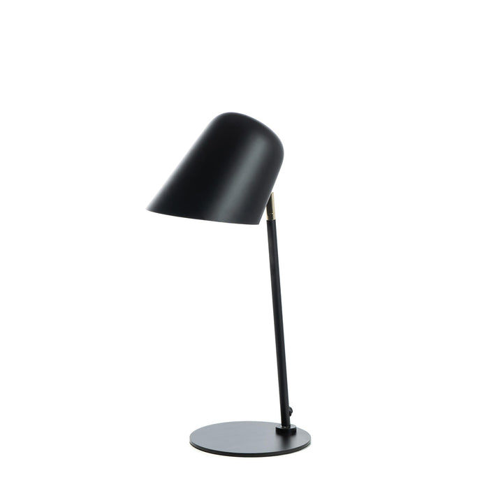 Lampada da Tavolo 20x20xH50 cm in Metallo Electra Nero