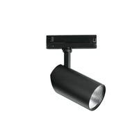 Faro LED ACTION nero con adattatore trifase invisibile LED 42 W 4200 Lumen 4000K (luce naturale)