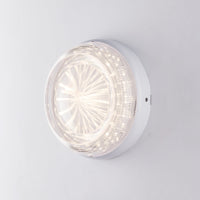 Plafoniera LED da esterno CAPRI bianca 30W luce naturale 25,4 cm.