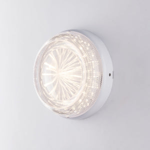 Plafoniera LED da esterno CAPRI bianca 30W luce naturale 25,4 cm.