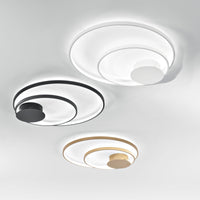 Plafoniera LED DIEM in alluminio oro 40W 5440LM con CCT