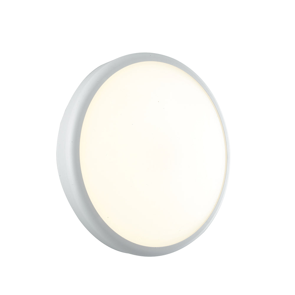 Plafoniera LED tonda con palpebra EVER antracite, LED 30 W, 4000K (luce naturale) IP65 ermetico e resistente all'acqua