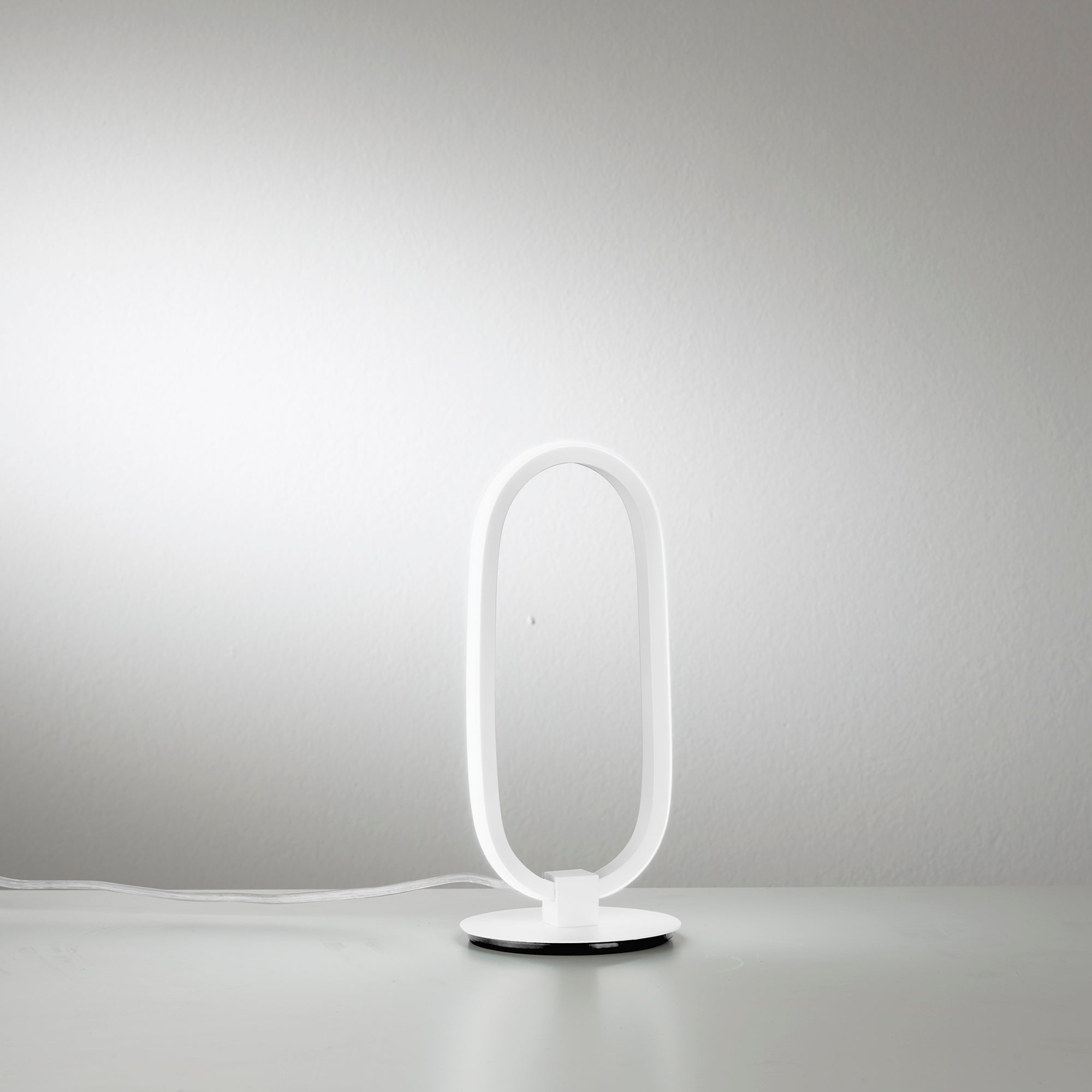 Lampada da lettura LED INFINITY in alluminio bianco 11,5W 4000K (luce naturale)