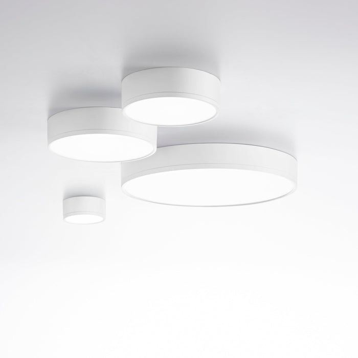 Plafoniera LED KLIO rotonda bianca 16W 4000K (Luce naturale) 11 cm.