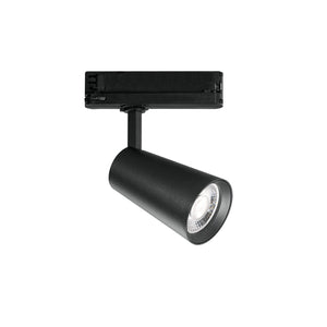 Faro LED KONE nero con adattatore trifase 24W 2400 Lumen 4000K (luce naturale)