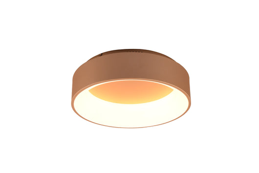 Plafoniera LED NOAH in alluminio oro 40W con funzione CCT 45 cm.