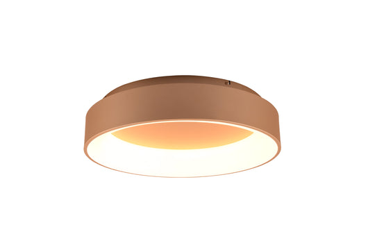 Plafoniera LED NOAH in alluminio oro 60W con funzione CCT 60 cm.