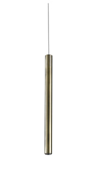 Lampada a sospensione OBOE bronzo in alluminio 3,5 W 280 Lumen 4000K (luce naturale)