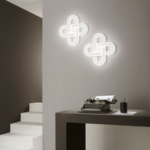 Plafoniera LED OBSESSION in alluminio bianco con CCT e dimmer e telecomando