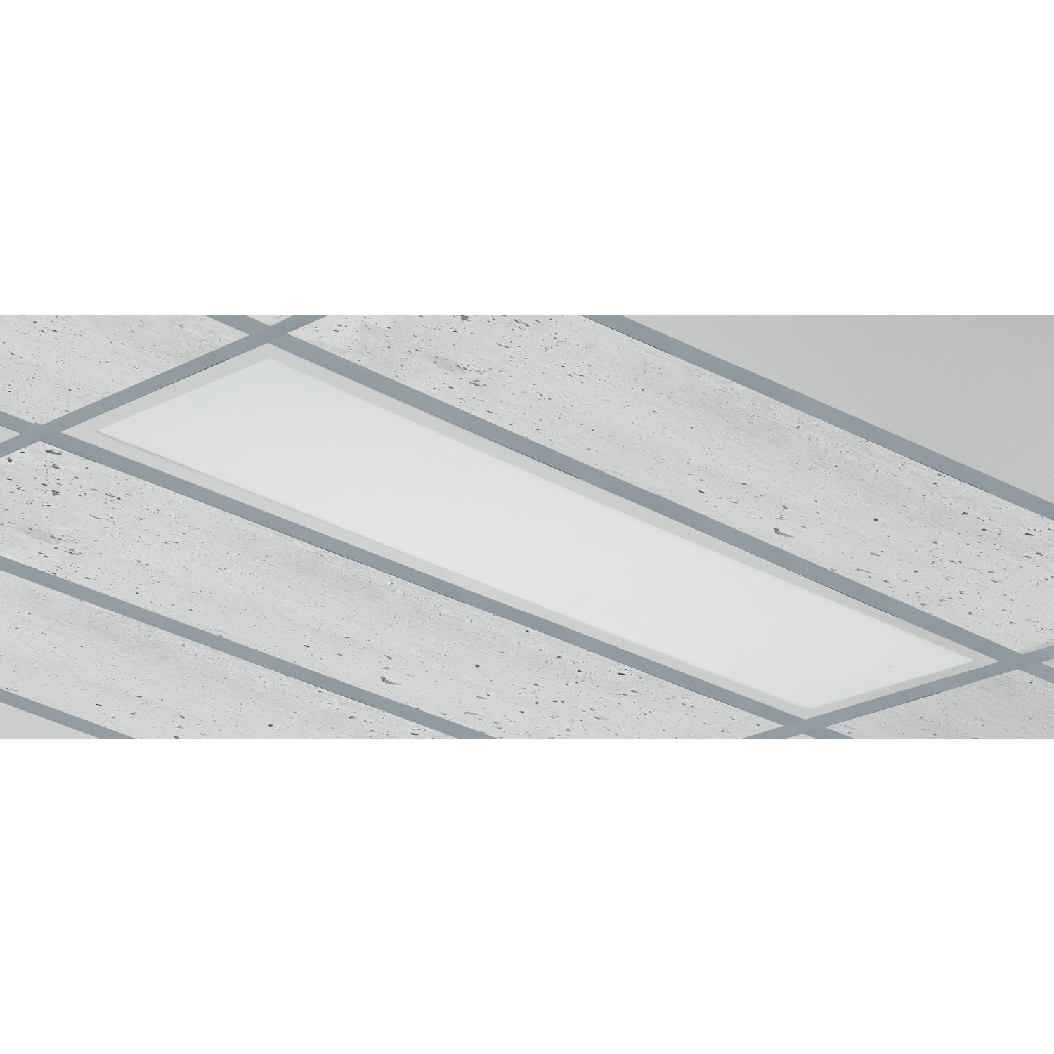 Pannello LED BK 40W in alluminio bianco 30x120 cm