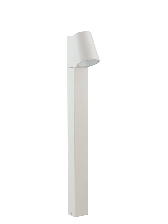 Paletto LED SINTESI da esterno in alluminio bianco 6W 4000K (luce naturale)