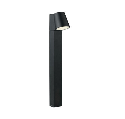 Paletto LED SINTESI da esterno in alluminio nero 6W 4000K (luce naturale)