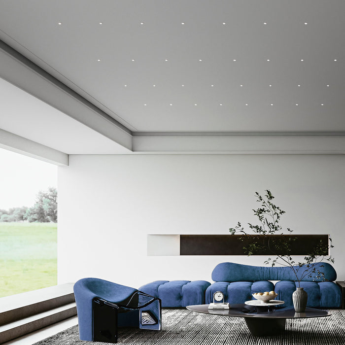 Incasso STARLIGHT bianco. argento in alluminio 0.2 W 4000K (luce naturale)