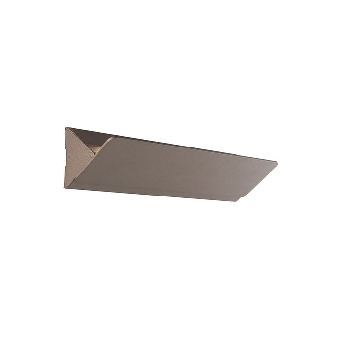 Applique LED AILERON 10W in alluminio bronzo con diffusore orientabile