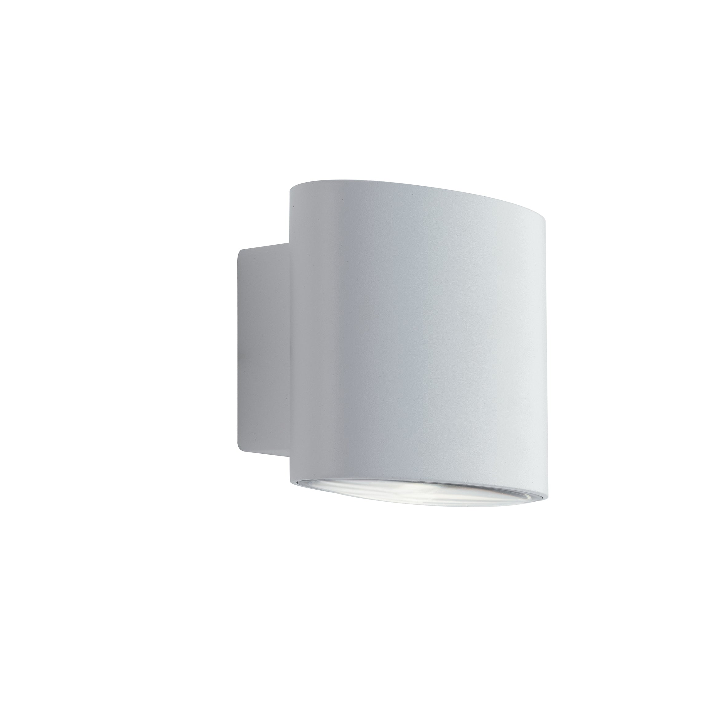 Applique LED da esterno BOXTER in alluminio bianco 2x4W 4000K (luce naturale)