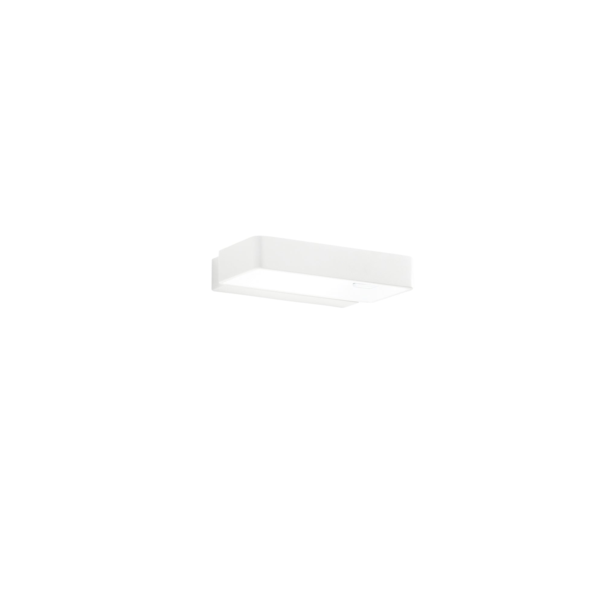 Applique LED OMEGA in alluminio bianco 6W 4000K (Luce naturale)