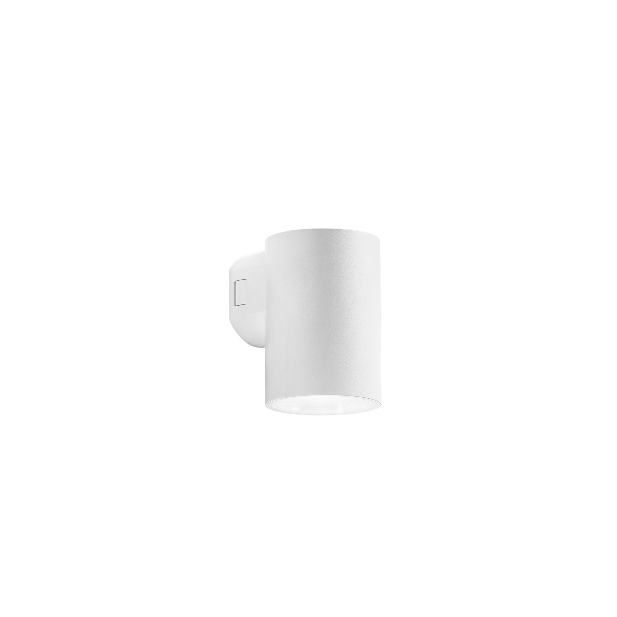 Applique da esterno LED POLO rotonda bianca 8W con luce calda e naturale