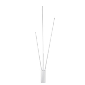 Piantana LED WANDS in metallo bianco con funzione CCT 30W 164 cm.