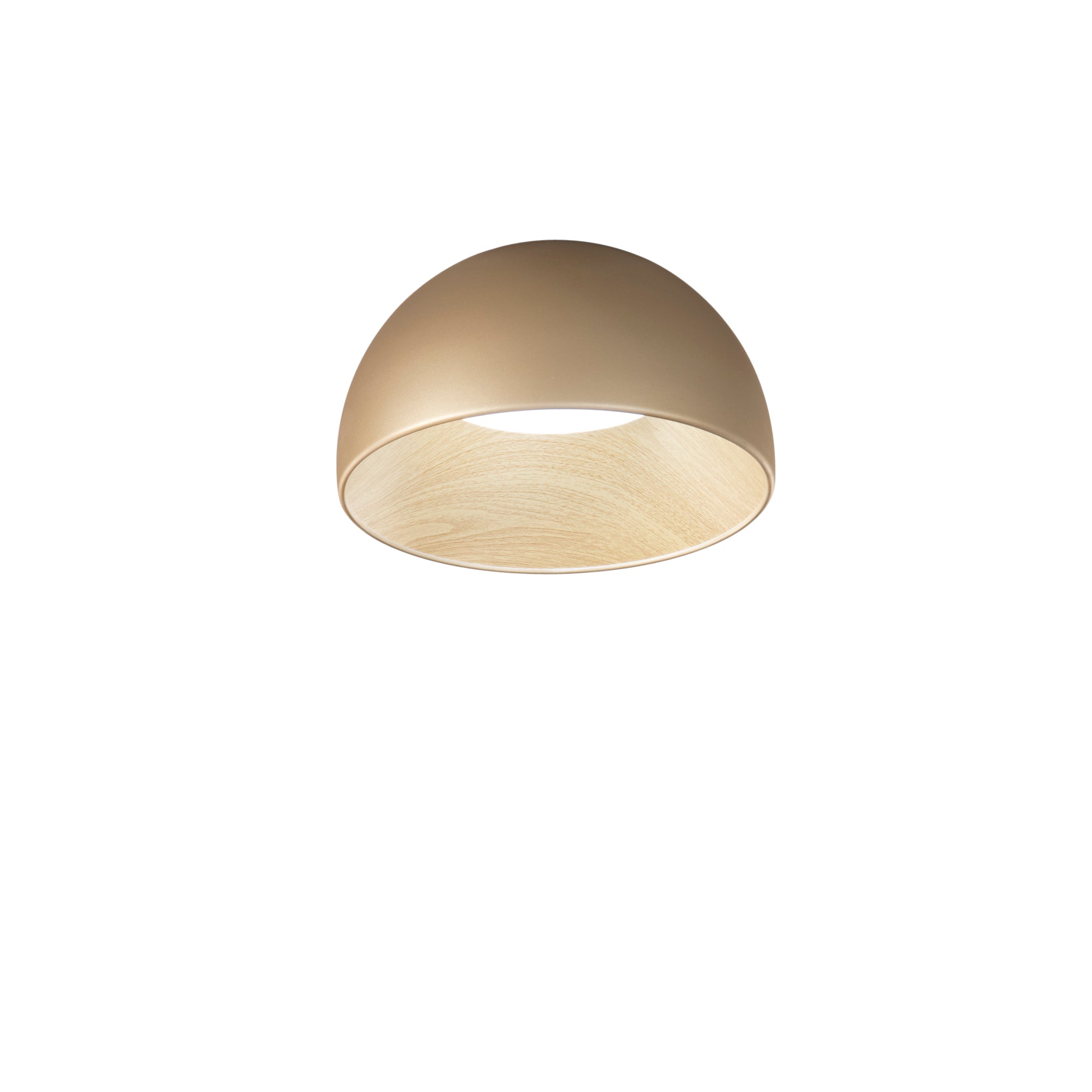 Plafoniera LED Coco Oro in metallo 30W CCT 35cm