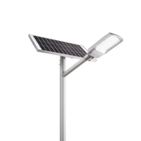 Faro stradale RADIUS in alluminio con pannello solare 15W 48W 2100LM 3000K