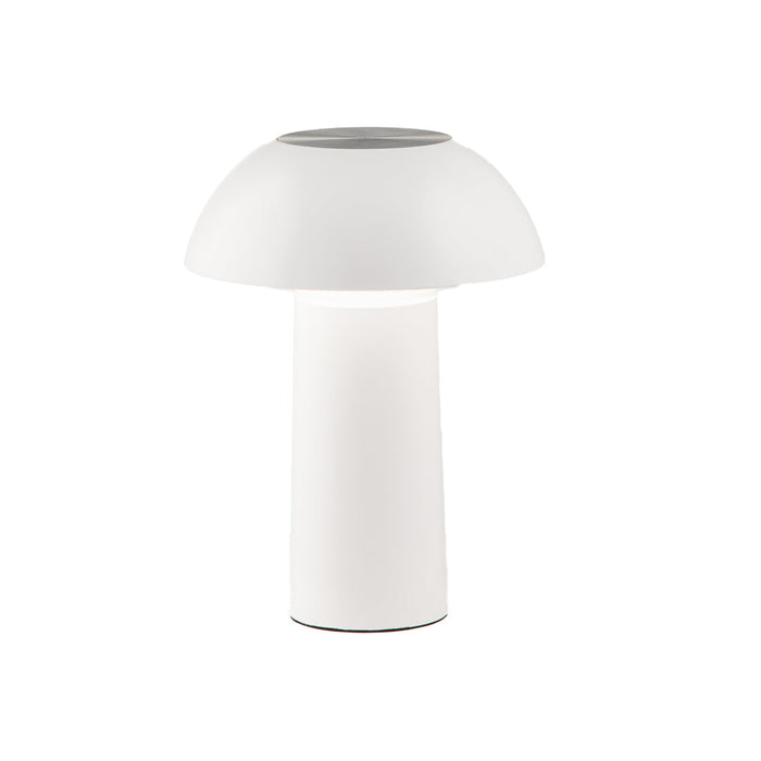 Lampada ricaricabile MIKES bianca 4,5W 4000K (luce naturale) con touch dimmer e CCT