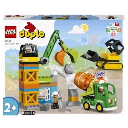 LEGO DUPLO CANTIERE EDILE CON BULLDOZER BETONIERA E GRU