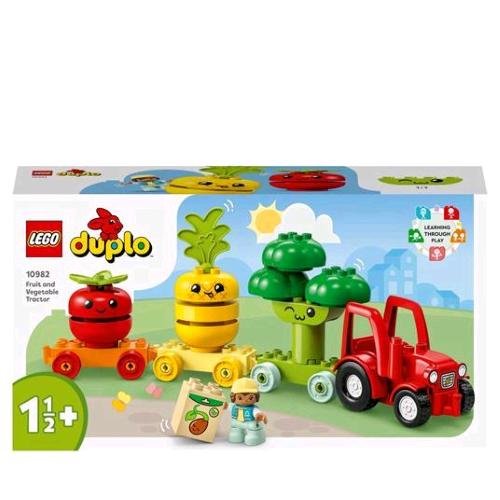 LEGO DUPLO IL TRATTORE DI FRUTTA E VERDURA GIOCO IMPILABILE