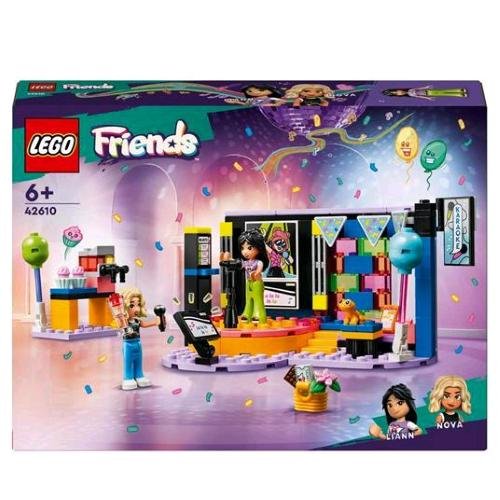 LEGO FRIENDS KARAOKE PARTY CON PALCO GIREVOLE E 2 MINIBAMBOLINE