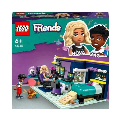 LEGO FRIENDS LA CAMERETTA DI NOVA CON 2 MINI BAMBOLE E ACCESSORI