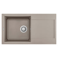 Lavello Elleci Incasso 1 vasca 78x43,5 Easy 290 Granitek Grigio Tortora LGY29043