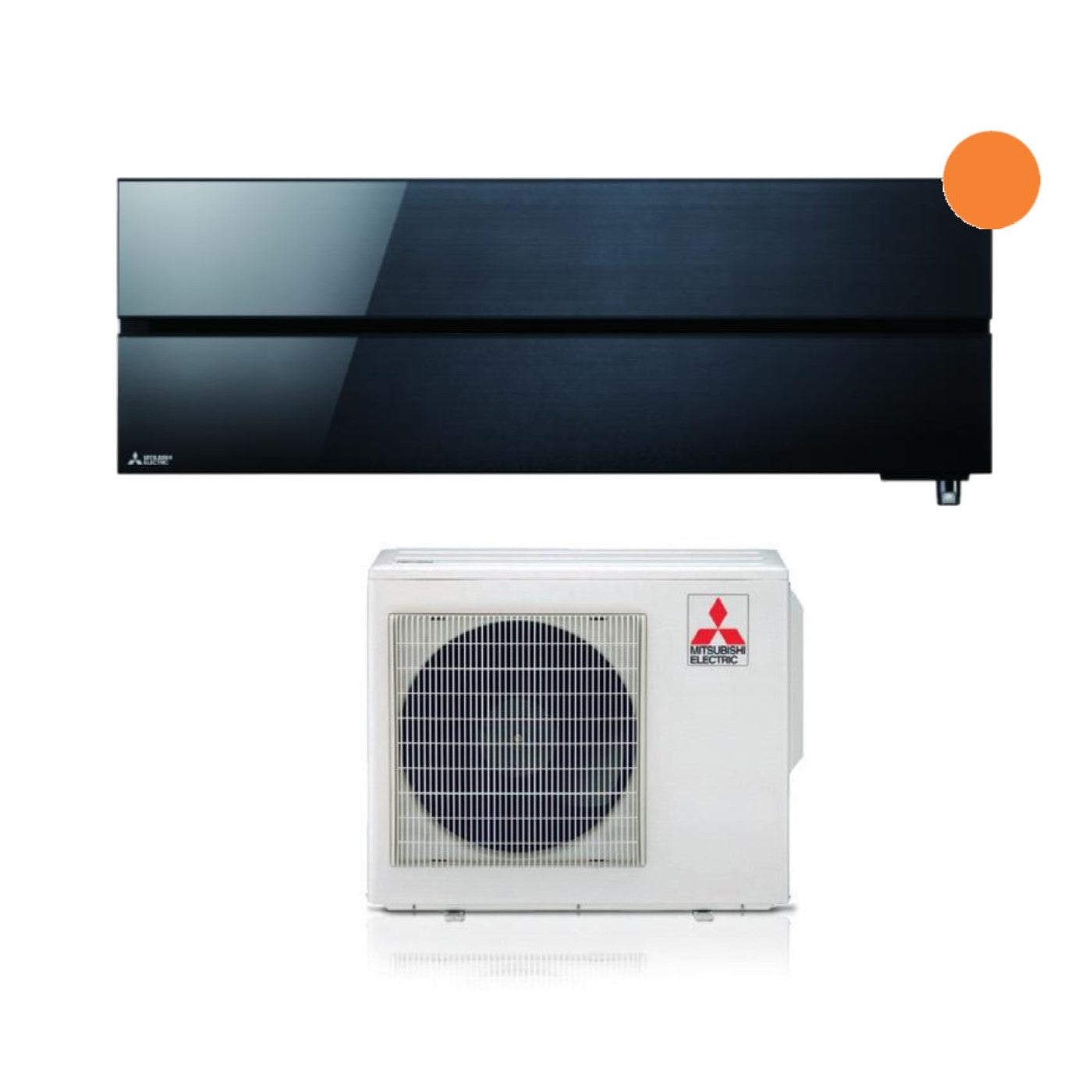 Climatizzatore Condizionatore Mitsubishi Electric Inverter serie Kirigamine Style 18000 Btu MSZ-LN50VGB Onyx Black R-32 Wi-Fi Integrato classe A+++ Nero