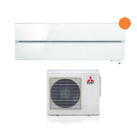 Climatizzatore Condizionatore Mitsubishi Electric Inverter serie Kirigamine Style 18000 Btu MSZ-LN50VGV Pearl White R-32 Wi-Fi Integrato Classe A+++ Bianco Perla