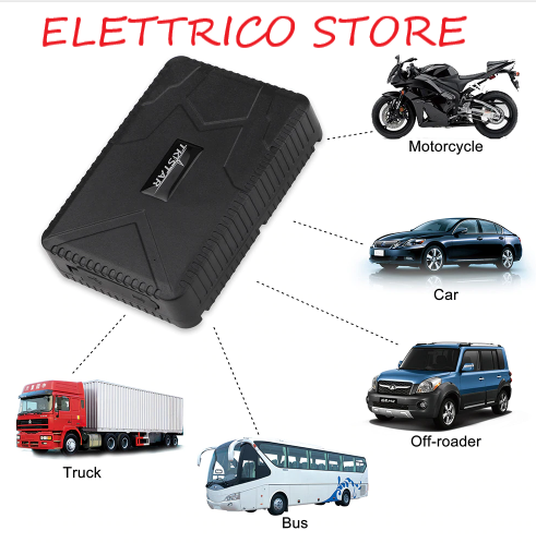 LOCALIZZATORE GPS TRACKER TK915 ANTIFURTO SATELLITARE AUTO MOTO BARCA GOMMONE CAMION