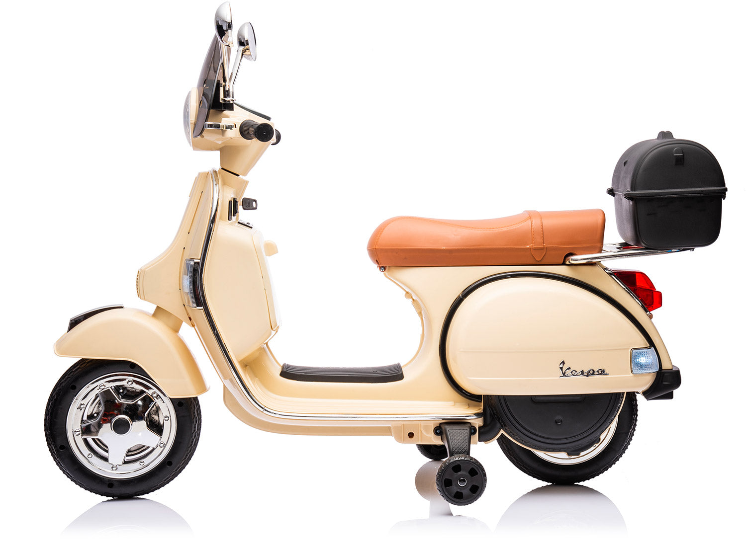 Piaggio Vespa PX150 Full Elettrica 12V per Bambini Crema