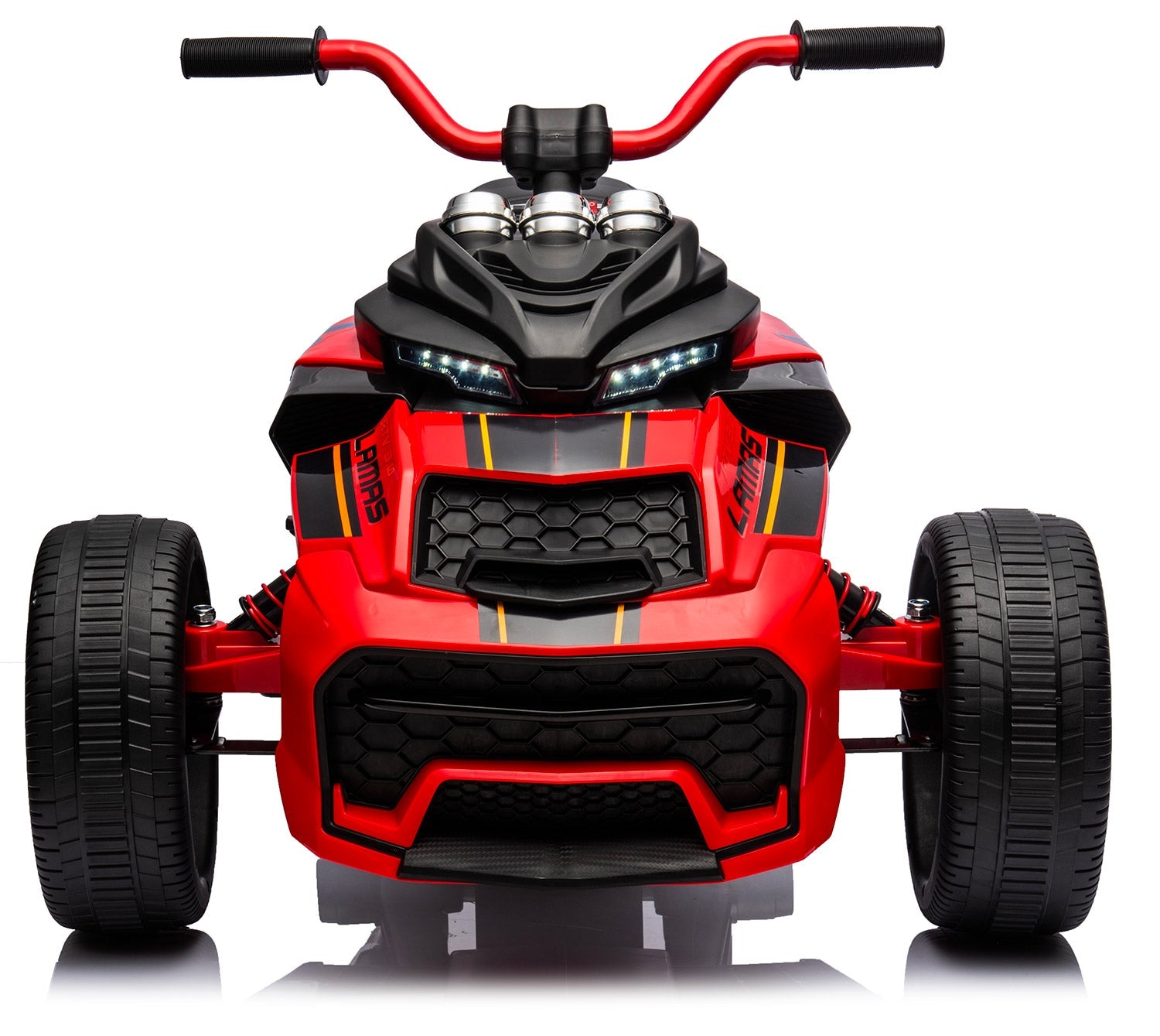 Mini Quad Elettrico per Bambini 3 Ruote 12V ATV 3.0 Rosso