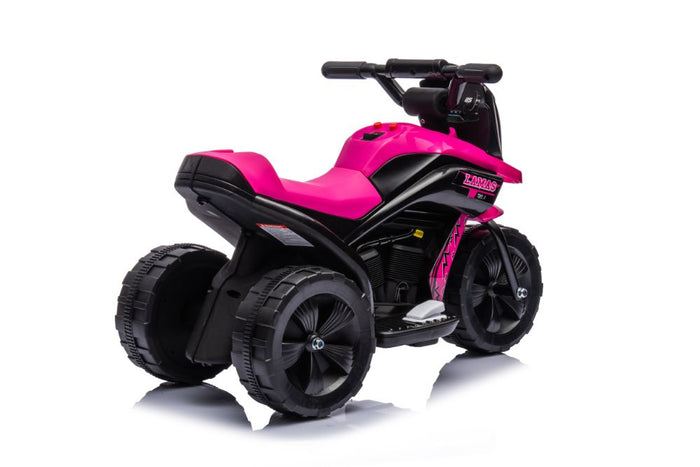 Moto Mini Elettrica per Bambini 6v 3 Ruote Rosa