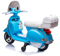 Piaggio Vespa PX150 Full Elettrica 12V per Bambini Azzurra