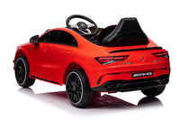 Macchina Elettrica per Bambini 12V con Licenza Mercedes CLA45 AMG Rossa