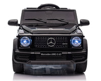 Macchina Elettrica per Bambini 12V con Licenza Mercedes AMG G63 Small Nera