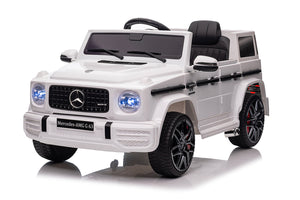 Macchina Elettrica per Bambini 12V con Licenza Mercedes AMG G 63 Bianca