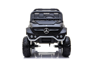 Macchina Elettrica per Bambini 12V con Licenza Mercedes Unimog Nera