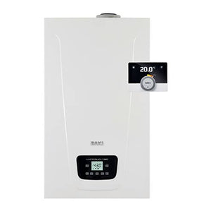 Caldaia a Condenazione Baxi Luna Duo-Tec E 24 + Mago Metano/Gpl Completa di Kit Scarico Fumi