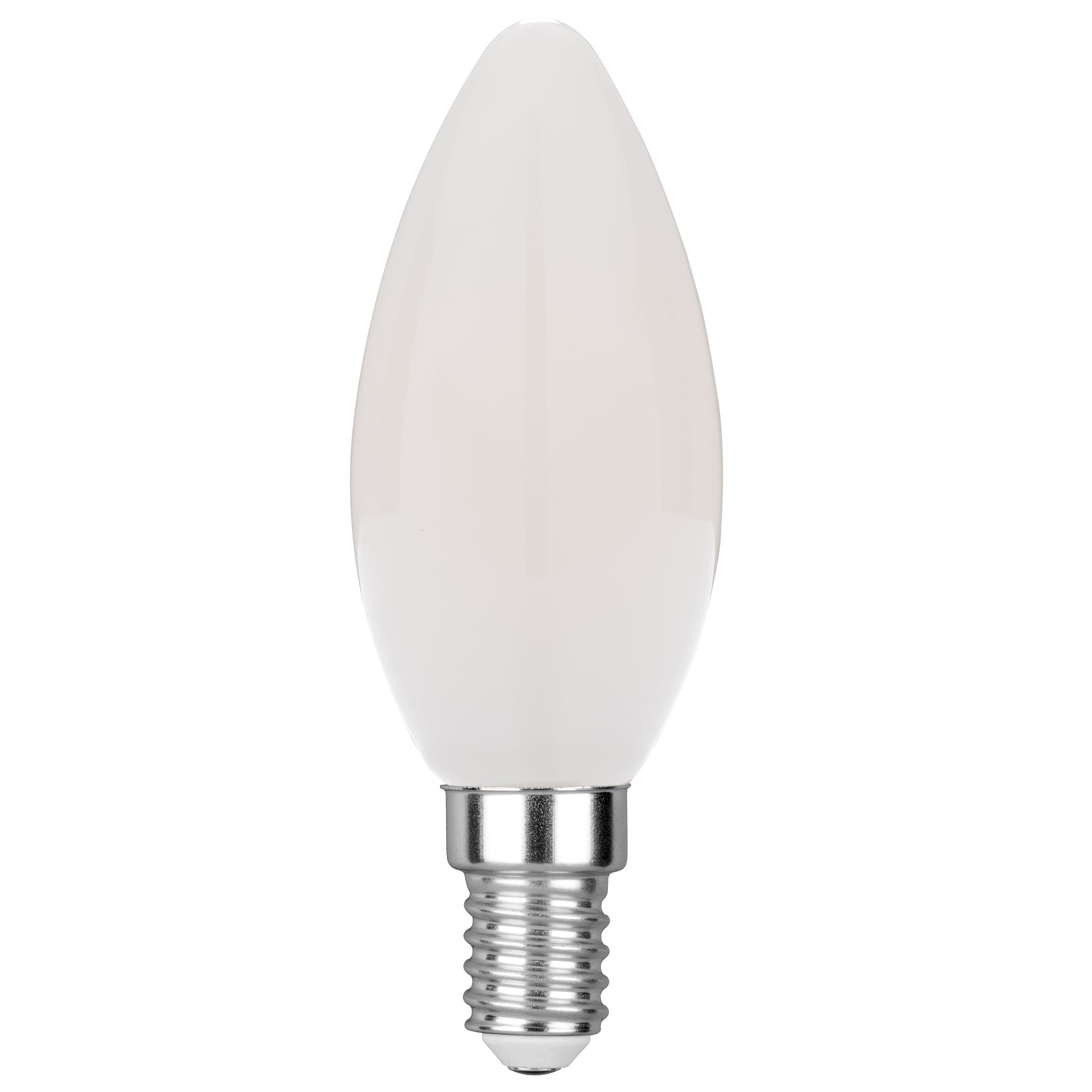 LAMPADINA LED FILAMENTO CANDELA BIANCO E14 4W 400LM 2700K 300° 35X98mm 15000h CRI80